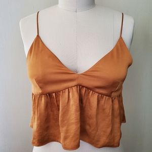 LITTLE MOON Sedum Camisole Gold/Mustard